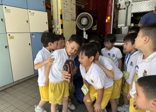 參觀小瀝源消防局
